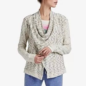 NWOT Lucky Brand Heather Asymmetrical Sweatshirt S